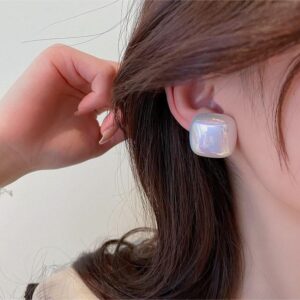 Pearl Cushion Studs  - Image 3