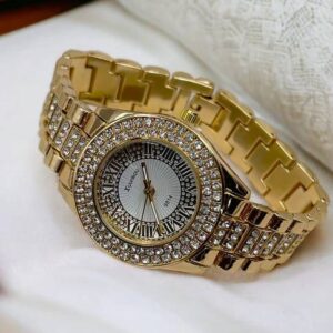 Double layer stone dial watch - Image 1