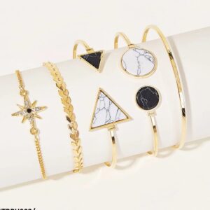 Arrow painted 4 bracelet - Image 1
