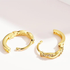 Round Ear Hoops - Image 1