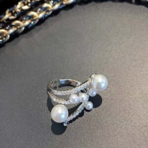 Galaxy Pearl Adjustable Ring - Image 3