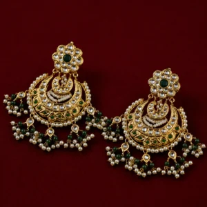 Amal earrings and bindia - Image 2