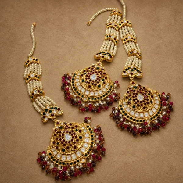 nehrana earrings bindia
