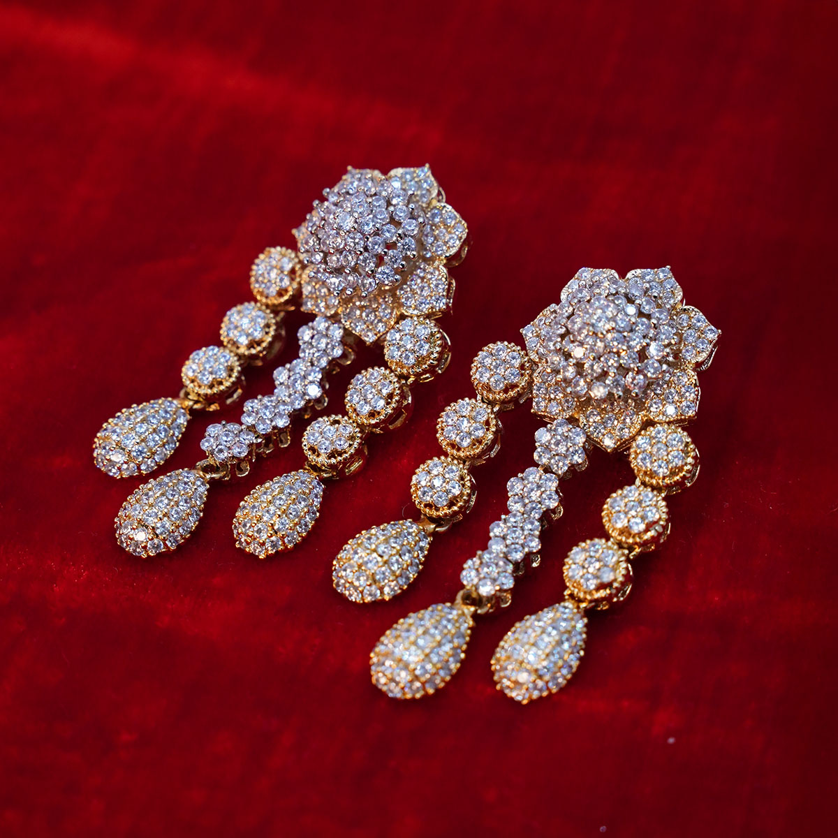 Dune Earrings Side View