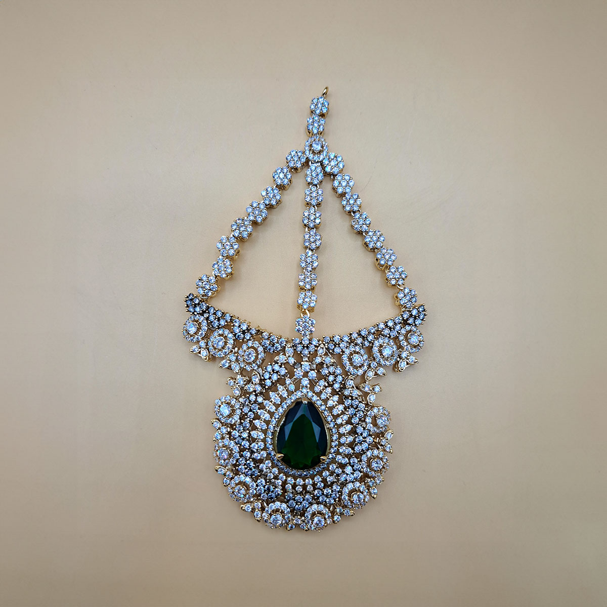 Ember zircon jhumar top view