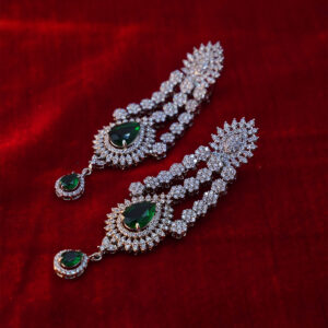 Tiara Silver Earrings