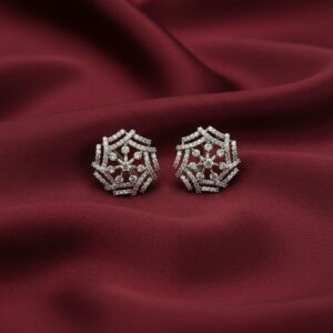 Dia Silver plated studs