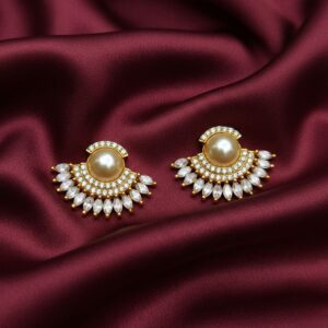 Fide Earring Studs Sea Pearl