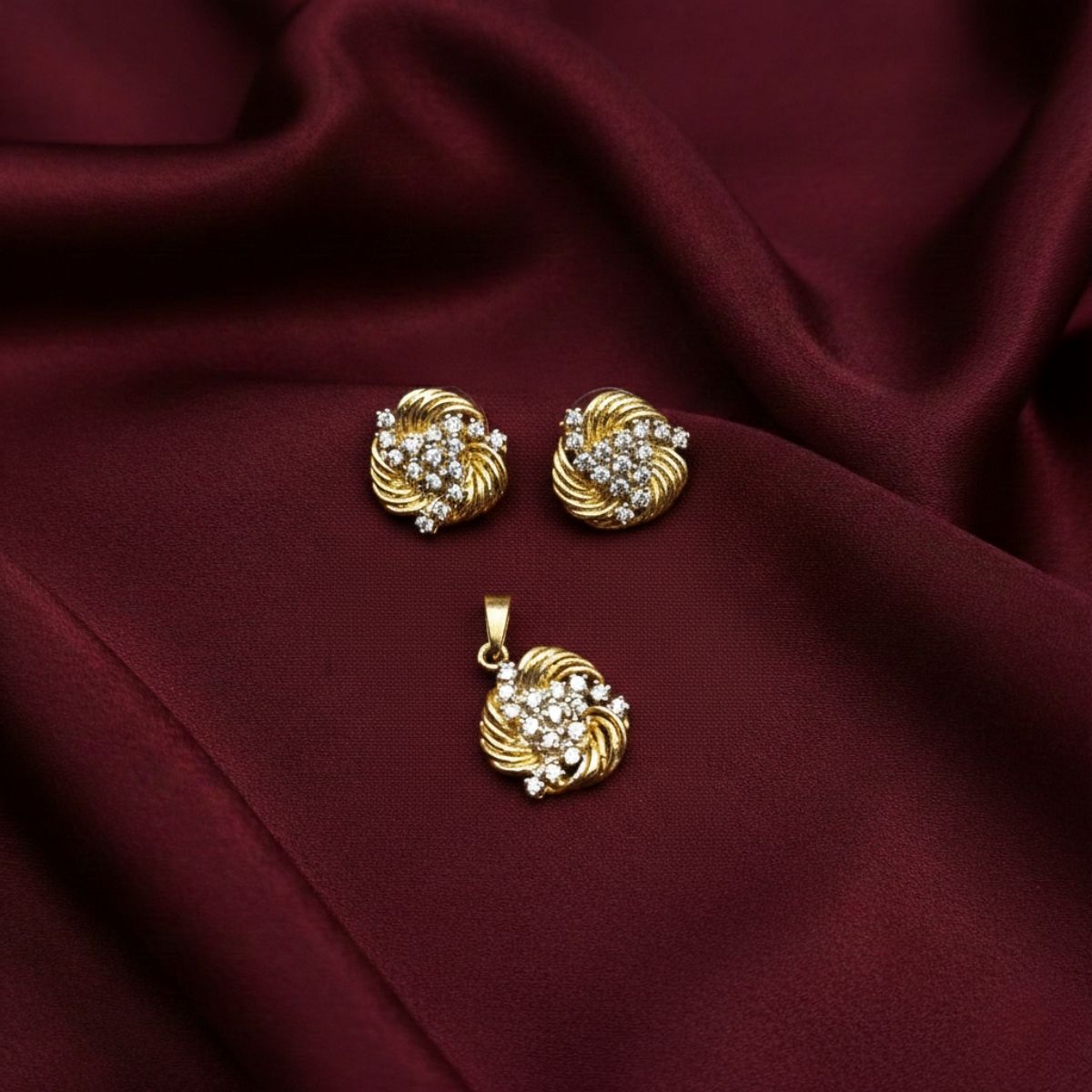 Flos Earrings Bindi