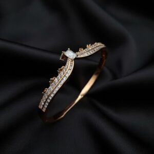 Radiance Adjustable Silver Stones Ring