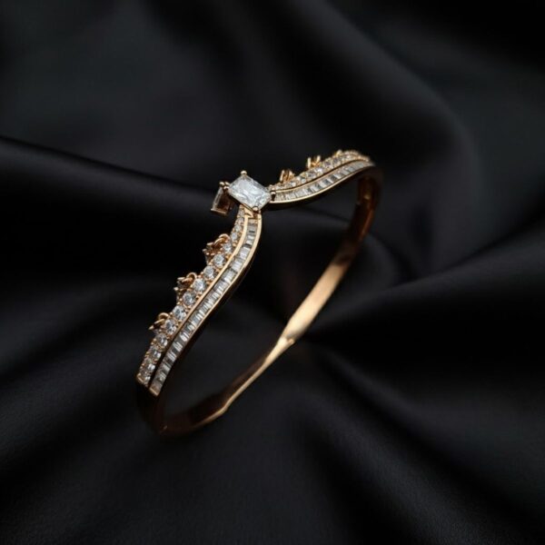 Radiance Adjustable Silver Stones Ring