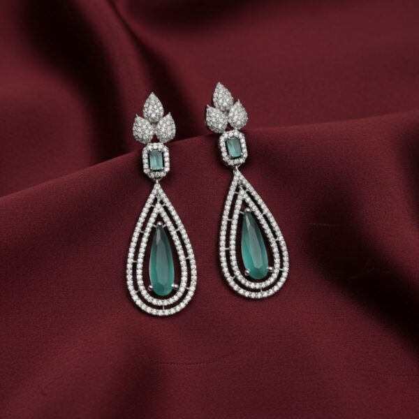 Terra Earrings Top View