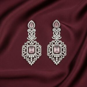 Tisha Silver Plated Earrings Pair