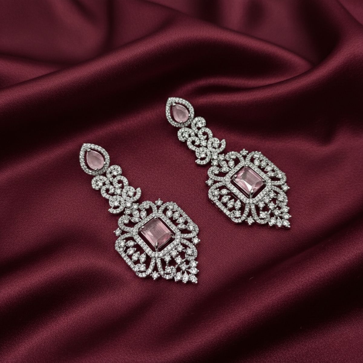 Tisha Silver Plated Earrings